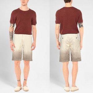 NWT New $136 Molo Eleven Beige Cotton Shorts Size L